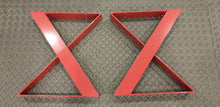 Load image into Gallery viewer, Red X Legs Flat Iron Coffee table legs
