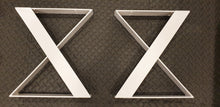 Load image into Gallery viewer, X Legs Flat Iron Coffee table legs