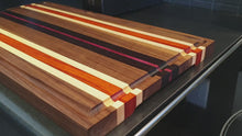 Load and play video in Gallery viewer, Cutting Board #1005 - 22-1/4" x 12-1/2" x 1"