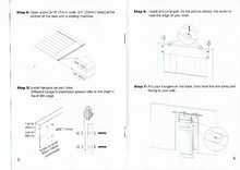 Load image into Gallery viewer, Mini Barn Door Hardware - Single Door - J Shaped Hangers - 72 inch Track
